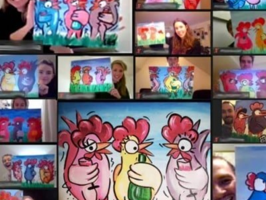 Online Workshop Schilderen