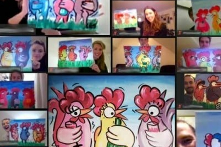 Online Workshop Schilderen