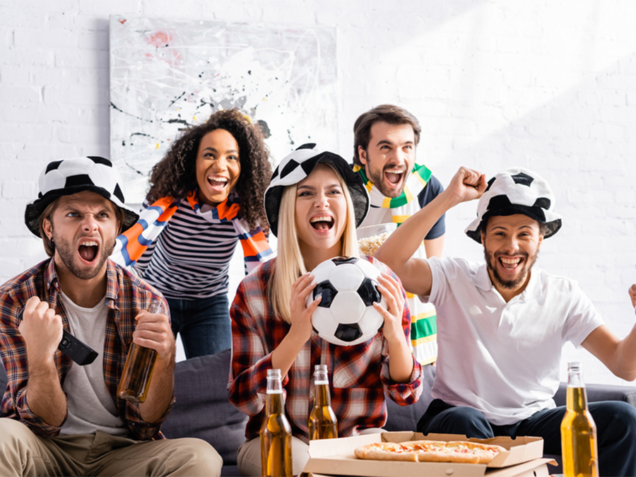 Voetbalquiz met vrienden