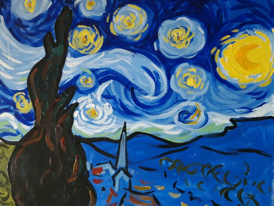 Workshop van Gogh Starry Night