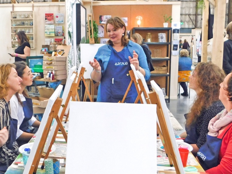 Action Painting Feest