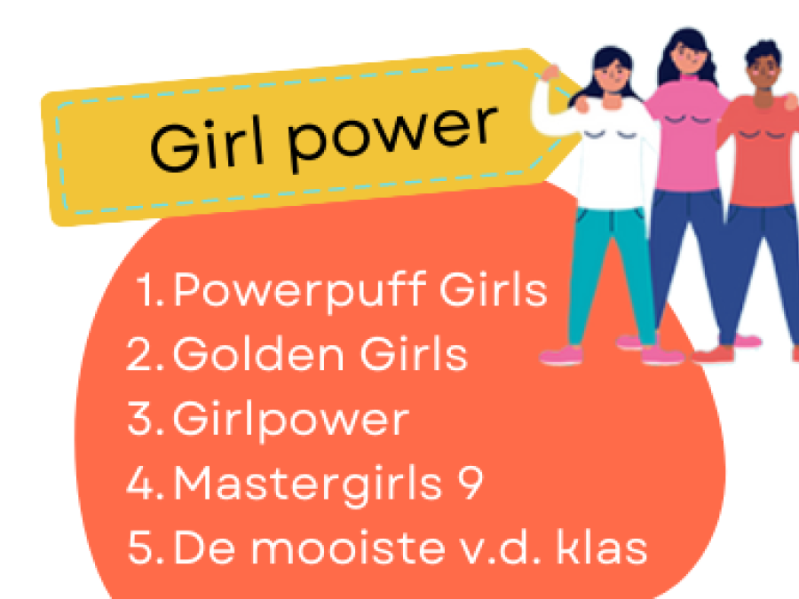 Infographic Teamnamen Girl Power