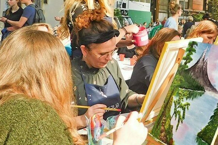 Happy Painting Workshop Schilderen