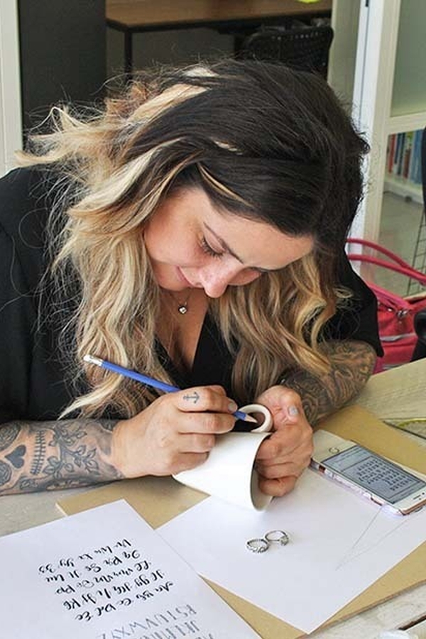 Handletteren Workshop Gezellig