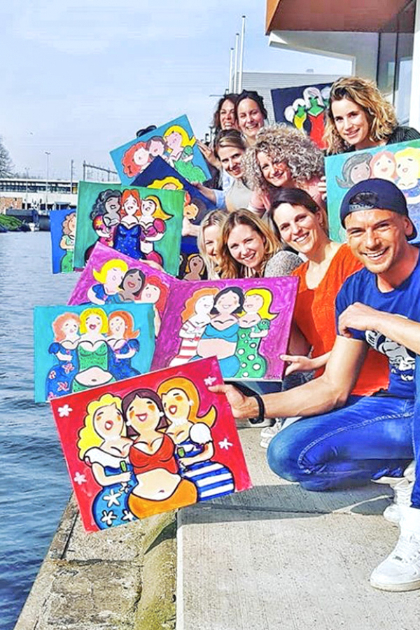 Dikke Dames Bedrijfsuitje
