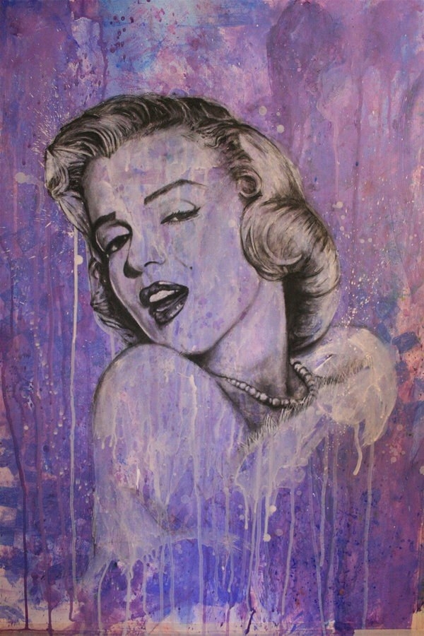 Marilyn Monroe  Mixed Media By Shawnie B