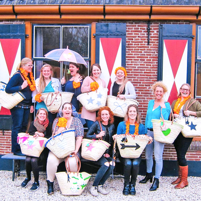 Creatief vrijgezellenfeest