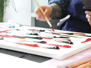 Workshop Action Painting Tilburg