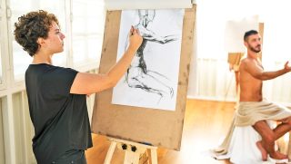 Workshop Naaktmodel Schilderen Hero