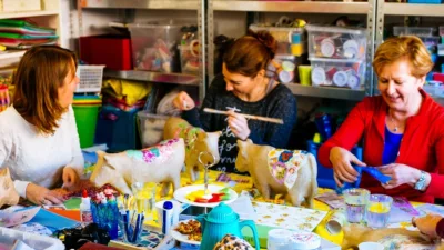Workshop Koe Schilderen