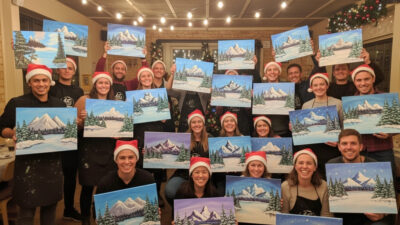 Workshop Schilderen Kerst & Winter