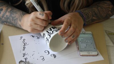 Workshop Servies Letteren